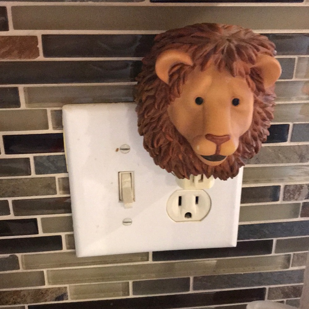 Lion night light